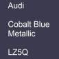 Preview: Audi, Cobalt Blue Metallic, LZ5Q.